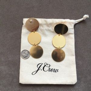 J. Crew Gold Earrings